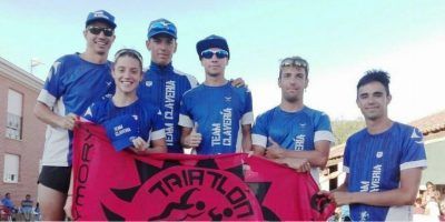 Test-52: Podios de l@s triatletas del Proyecto en el triatlón de Lantadilla. TeamClaveria Files 08/18