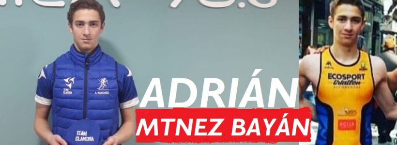 Info-84. Presentación de triatletas para 2020. Adrián Martínez Bayán. Team Claveria Files 11/2019