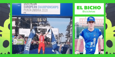 Test-84. Nacho Gálvez, Campeón de Europa de Duatlón Junior en Punta Umbría. TeamClaveria Files 03/2020
